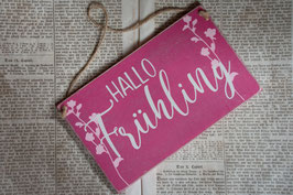 Hallo Frühling pink
