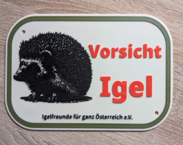 Igelschild für den Aussenbereich