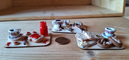 verschiedene Frühstück