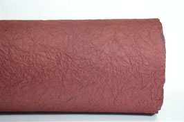 Maroon Leather Texture Handmade Paper ±250gsm pack of 10 sheets, various sizes