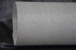 Delicate Sheer paper with fine glitter pack of 10 sheets, various sizes