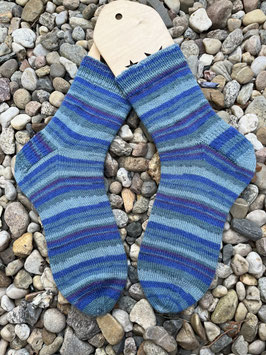 Handgestrickte Socken, Größe 46/47 (No.5)