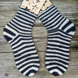 Handgestrickte Socken, Größe 40/41 (Nr. 8)
