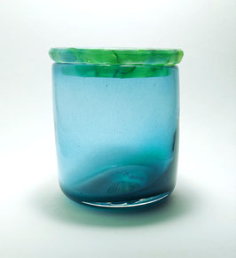 Dose, meerblau