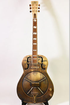 ★ＨＯＬＤ★KAN GUITARS 14F-Joint リゾネーターギター