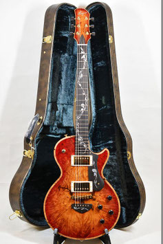 Bizen Works Grain -Arched Barl Maple Top / Red Barst-