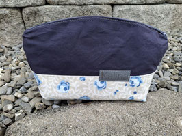 Necessaire . Rösschen . Blau . 2