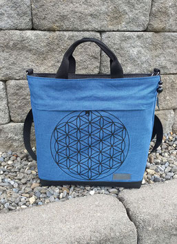 3in1 . BIG . Blau . Lebensblume