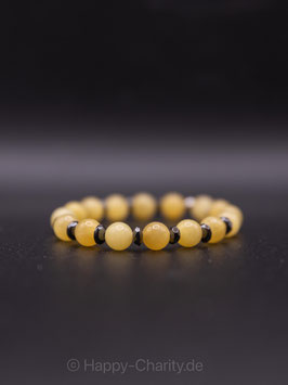 Jade gelb Armband  8 mm Artikel-Nr. AW8100