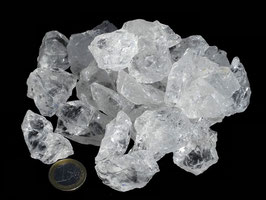 Bergkristall (Quarz) kleine Rohsteine (2-4 cm) - 1 kg