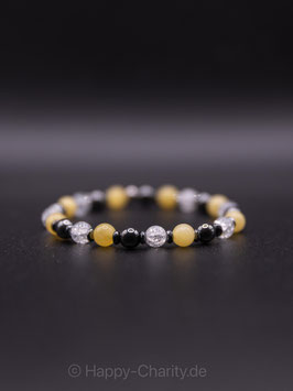 Jade gelb Armband  6 mm Artikel-Nr. AW6068