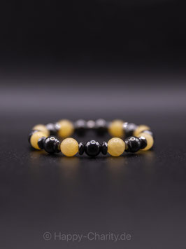 Jade gelb Armband  8 mm Artikel-Nr. AW8102
