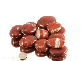 Jaspis rot Pebbles/XL Trommelsteine 0,5 kg