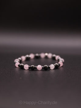 Rosenquarz (facettiert) Armband  6 mm Artikel-Nr. AW60004