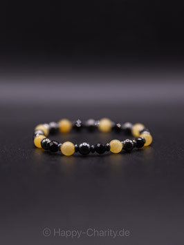 Jade gelb Armband  6 mm Artikel-Nr. AW6070