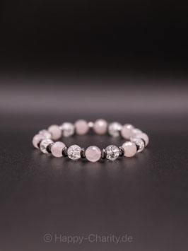 Rosanquarz (facettiert) Armband  8 mm Artikel-Nr. AW8062