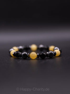 Jade gelb Armband  8 mm Artikel-Nr. AW8105