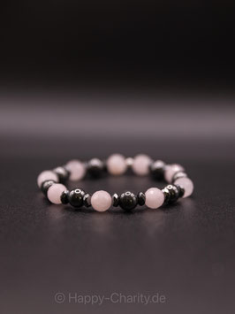 Rosenquarz (facettiert) Armband  8 mm Artikel-Nr. AW8063