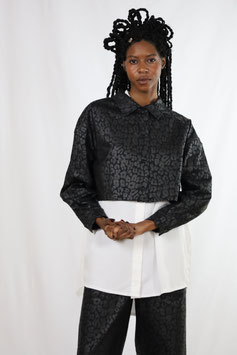 BLOUSE BLACK LEO