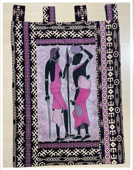 Batikbild *Mwanaume Matoto Moja * Afrika