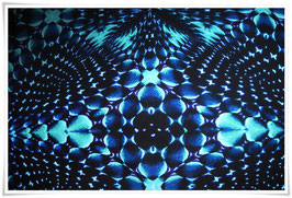 WaxPrint Stoff *Sabuluu Mapembetatu * Meterware,  Afrika