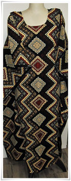 Kaftan/Kleid *Gurudumu Machanga* WaxPrint, Gr.  S, Afrika