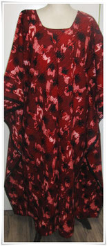 Kaftan/Kleid *Mekundu Msitari* WaxPrint, Gr.S, Afrika