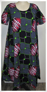 Kleid *Mabuluu Duaradufu* WaxPrint, Afrika