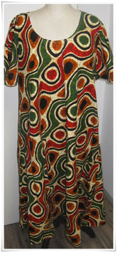 Kleid *Mabuluu Duaradufu* WaxPrint, Afrika