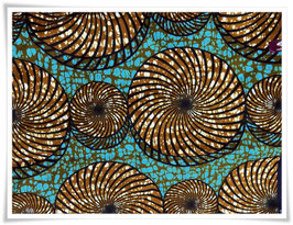 WaxPrint RestStoff *Tabaini Chungwa* Afrika