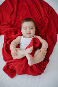 neko Bambus Decke/tuch ROT