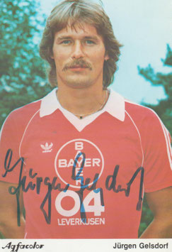 Geisdorf, Jürgen  Bayer 04 Leverkusen