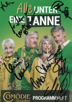Alle unter einer Tanne Programmheft