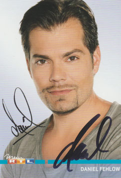 Fehlow, Daniel Autogramm Gute Zeiten Schlechte Zeiten GZSZ