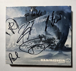 Rammstein Rosenrot CD signiert Autogramm