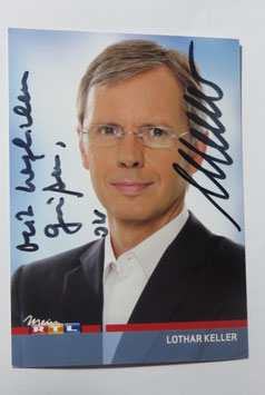 Keller, Lothar Autogramm RTL