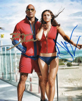 Johnson, Dwayne und Alexandra Daddario