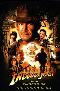Indiana Jones Autogramm Harrison Ford