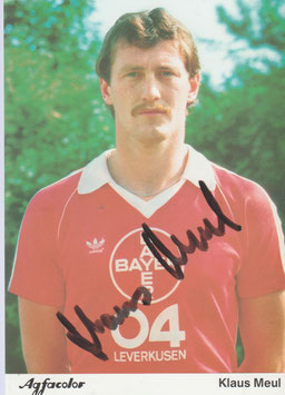 Meul, Klaus Bayer 04 Leverkusen