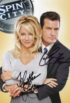 Sheen, Charlie und Heather Locklear