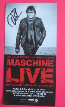 Birr, Dieter "Maschine" Autogramm Puhdys
