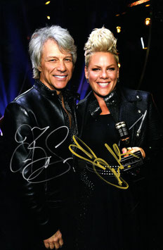 Pink und Jon Bon Jovi