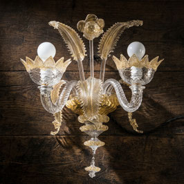 Applique Murano Lieszt A2 con oro