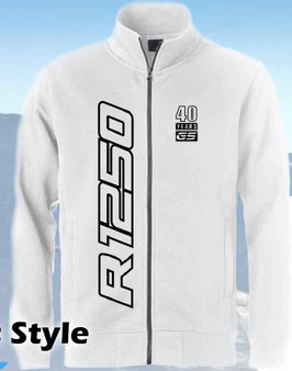 Felpa UOMO XL 40 YEARS R1250  Bianco