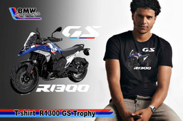 T-SHIRT R1300 GS TROPHY BLK