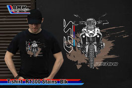 T-SHIRT R1300GS STAINS BLK