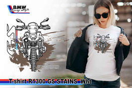 T-SHIRT R1300GS STAINS WHT UOMO / DONNA