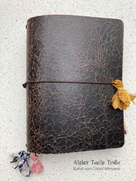 vintage antik dunkel Traveler's Notebook für Notizhefte und/oder Kalender