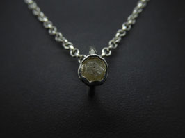 Mini-Diamantring mit Rohdiamant
