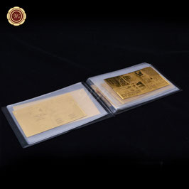 Gold Franken Album 10 -1000 Fr ( 6 Stk ) inkl.Album